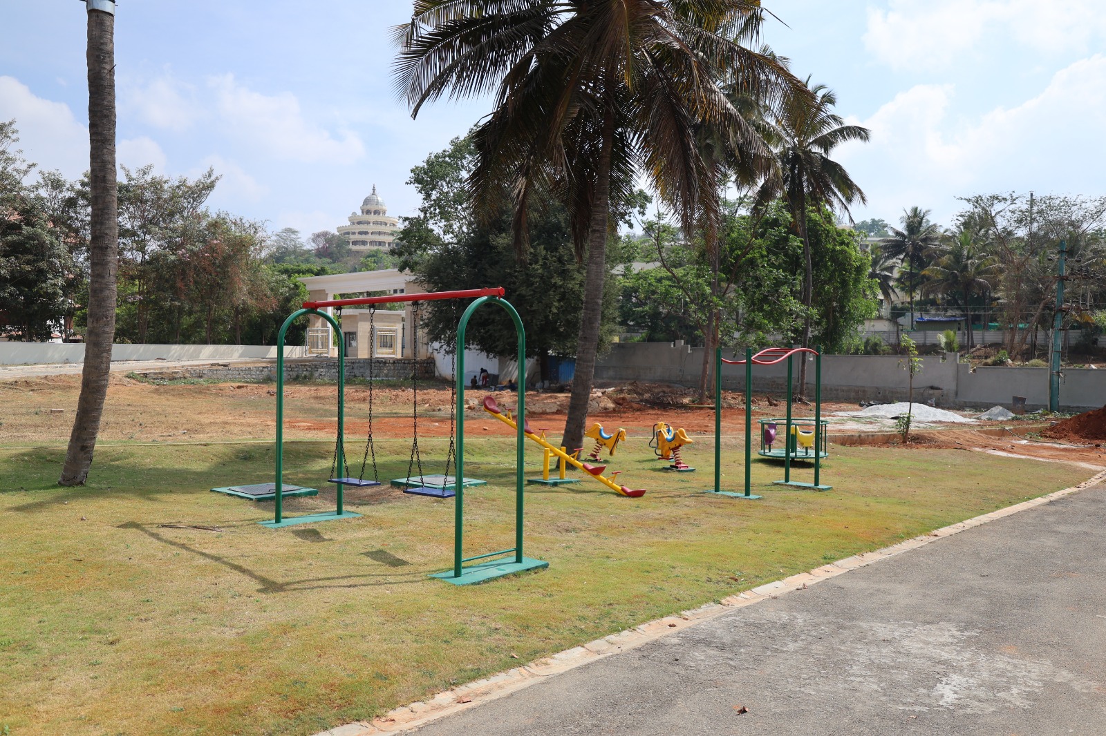 Kids Play Area at Sri Krishna Villa – Safe and Fun Zone by SLV Housing