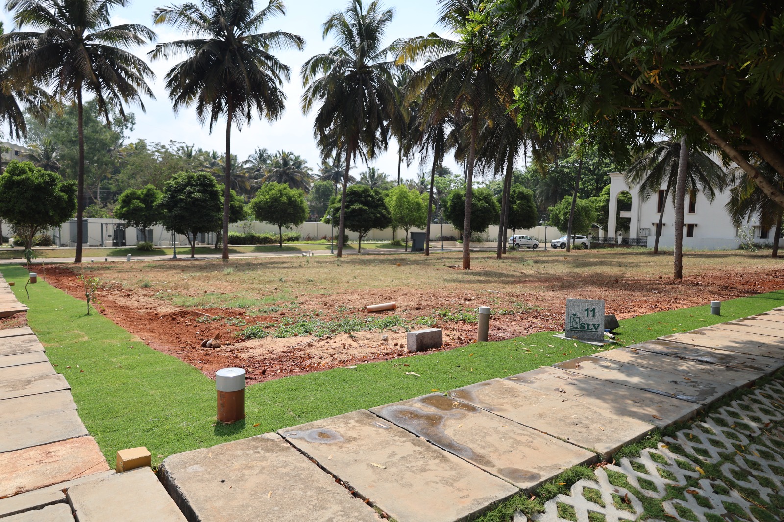 Open Site View at Sri Krishna Villa – Premium Villa Plots by SLV Housing