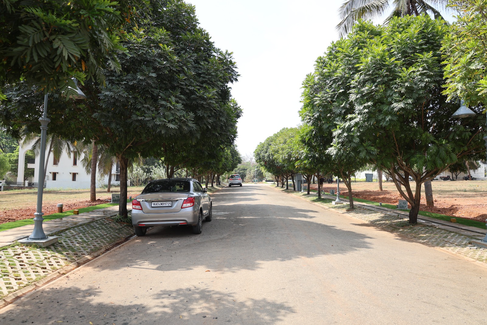 Wide Paved Roads at Sri Krishna Villa by SLV Housing for Smooth Accessibility